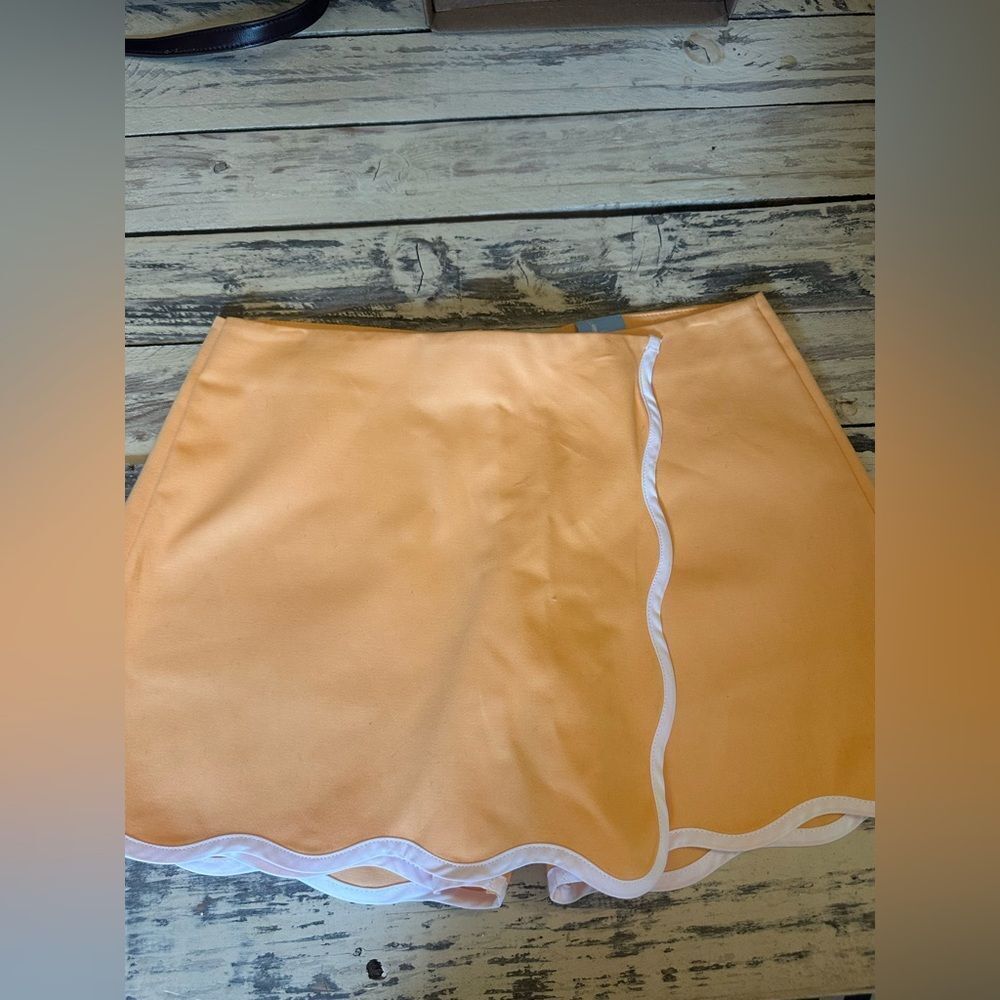 BELLA BLISS Scalloped Tennis Skort